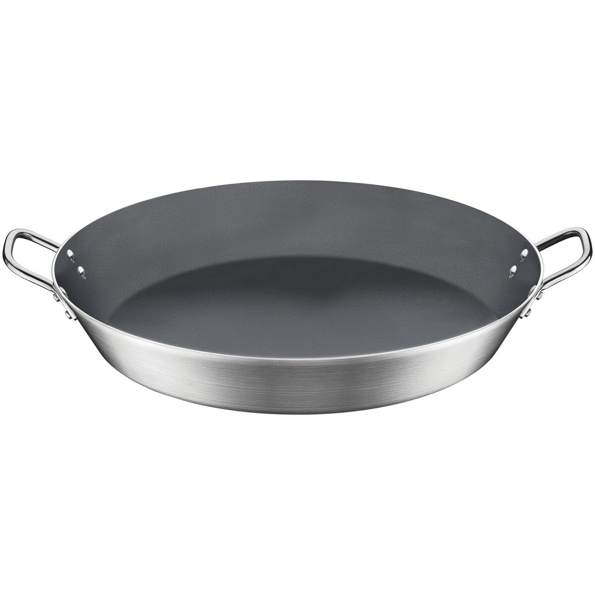 Paellera Tramontina Profissional em Alumínio com Revestimento Interno Antiaderente Starflon Premium e Acabamento Externo Lixado 60 cm 18,2 L - Edição Especial